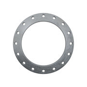 Flanges, HDG, Sort, EN 1092-1, Løsflange, T:02, PN10, A, DN400, 406,4, S235JR, 1.0038, ISO
