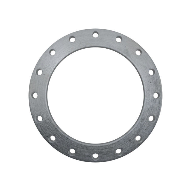 Flanges, HDG, Sort, EN 1092-1, Løsflange, T:02, PN10, A, DN400, 406,4, S235JR, 1.0038, ISO