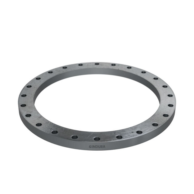 Flanges, HDG, Sort, EN 1092-1, Løsflange, T:02, PN10, A, DN700, 711,0, S235JR, 1.0038, ISO