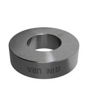 Flanges, Sort, EN 1092-1, Glat bund, T:32, PN10-40, DN15, 21,3, P250GH, 1.0460, 