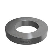 Flanges, Sort, EN 1092-1, Glat bund, T:32, PN10-16, DN50, 57,0, P250GH, 1.0460, 