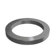 Flanges, Sort, EN 1092-1, Glat bund, T:32, PN25-40, DN150, 159,0, P250GH, 1.0460, 