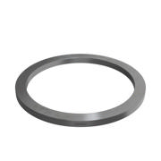 Flanges, Sort, EN 1092-1, Glat bund, T:32, PN10, DN350, 355,6, P250GH, 1.0460, 