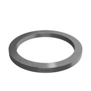 Flanges, Sort, EN 1092-1, Glat bund, T:32, PN25, DN350, 355,6, P250GH, 1.0460, 