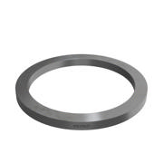 Flanges, Sort, EN 1092-1, Glat bund, T:32, PN25, DN400, 406,4, P250GH, 1.0460, 