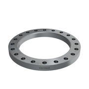 Flanges, HDG, Sort, EN 1092-1, Løsflange, T:02, PN25, A, DN450, 462,0, P280GH, 1.0426, MET