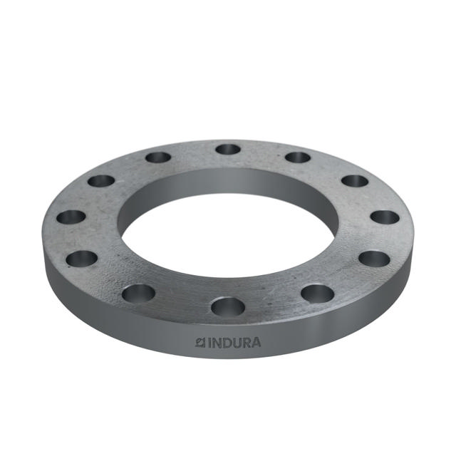 Flanges, HDG, Carbon, EN 1092-1, Loose plate flange, T:02, PN40, A, DN200, 216,0, P280GH, 1.0426, MET