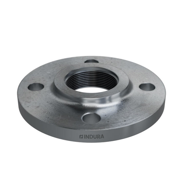Flanges, FVE, Kohlenstoffstahl, EN 1092-1, Gewindeflansch, T:13, PN10-16, B1, DN50, 2", S235JR, 1.0038, 
