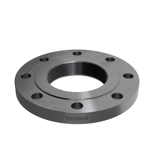 Flanges, Carbon, ASME B16.5, Threaded flange, 150 lbs, RF, 4", LF2 CL2-SA/A105N-P280GH
