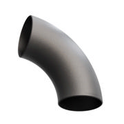 Butt-Weld Fitting, Sort, EN10253-1, T:A, Svejsebøjning, 323,9, S235, 1.0038