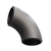 Butt-Weld Fitting, Sort, EN10253-1, T:A, Svejsebøjning, 38, S235, 1.0038