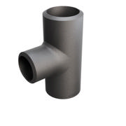 Butt-Weld Fitting, Stal węglowa, EN10253-2, T:A, Trójnik, 21,3/17,2, P235GH-TC1, 1.0345
