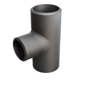 Butt-Weld Fitting, Sort, EN10253-2, T:A, Tee, 33,7/26,9, P235GH-TC1, 1.0345