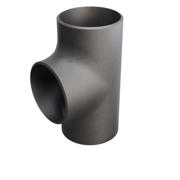 Butt-Weld Fitting, Stal węglowa, EN10253-2, T:A, Trójnik, 101,6/101,6, P235GH-TC1, 1.0345