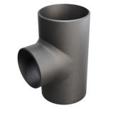 Butt-Weld Fitting, Stal węglowa, EN10253-2, T:A, Trójnik, 133/108, P235GH-TC1, 1.0345