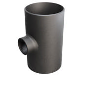 Butt-Weld Fitting, Sort, EN10253-2, T:A, Tee, 168,3/76,1, P235GH-TC1, 1.0345