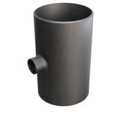Butt-Weld Fitting, Kohlenstoffstahl, EN10253-2, T:A, T-Stück, 219,1/60,3, P235GH-TC1, 1.0345