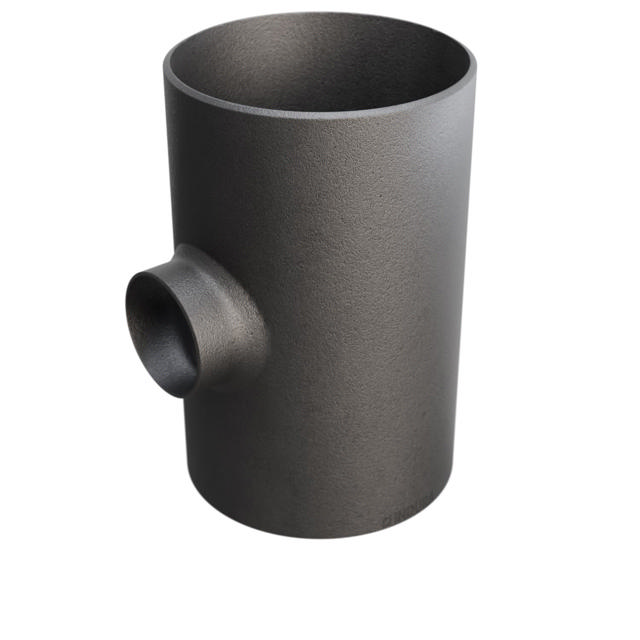 Butt-Weld Fitting, Stal węglowa, EN10253-2, T:A, Trójnik, 323,9/139,7, P235GH-TC1, 1.0345