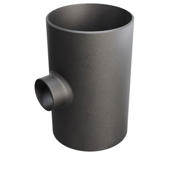 Butt-Weld Fitting, Carbon, EN10253-2, T:A, Tee, 355.6/139.7, P235GH-TC1, 1.0345