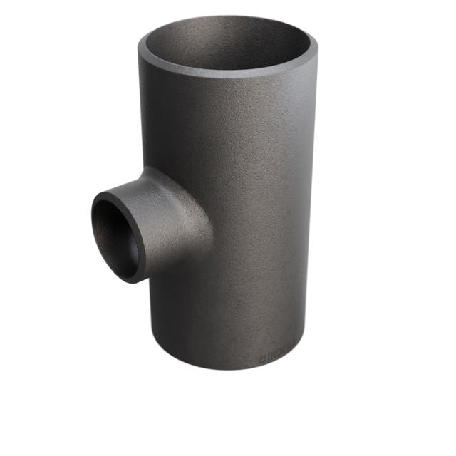 Butt-Weld Fitting, Sort, EN10253-2, T:A, Tee, 88,9/48,3, P235GH-TC1, 1.0345