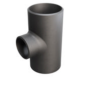 Butt-Weld Fitting, Kohlenstoffstahl, EN10253-2, T:A, T-Stück, 88,9/60,3, P235GH-TC1, 1.0345