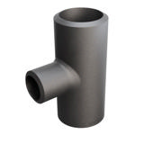Butt-Weld Fitting, Sort, EN10253-2, T:A, Tee, 33,7/21,3, P235GH-TC1, 1.0345