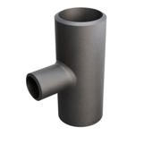Butt-Weld Fitting, Carbon, EN10253-2, T:A, Tee, 48.3/26.9, P235GH-TC1, 1.0345