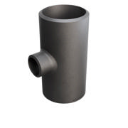 Butt-Weld Fitting, Sort, EN10253-2, T:A, Tee, 88,9/42,4, P235GH-TC1, 1.0345