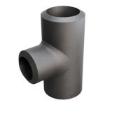 Butt-Weld Fitting, Kohlenstoffstahl, EN10253-2, T:A, T-Stück, 26,9/21,3, P235GH-TC1, 1.0345