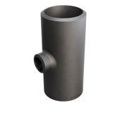 Butt-Weld Fitting, Stal węglowa, EN10253-2, T:A, Trójnik, 60,3/26,9, P235GH-TC1, 1.0345