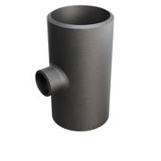 Butt-Weld Fitting, Sort, EN10253-2, T:A, Tee, 114,3/48,3, P235GH-TC1, 1.0345