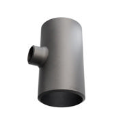 Butt-Weld Fitting, Sort, EN10253-2, T:A, Tee, 114,3/48,3, P235GH-TC1, 1.0345