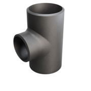 Butt-Weld Fitting, Kohlenstoffstahl, EN10253-2, T:A, T-Stück, 114,3/88,9, P235GH-TC1, 1.0345