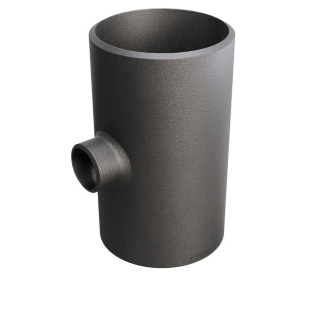 Butt-Weld Fitting, Stal węglowa, EN10253-2, T:A, Trójnik, 168,3/60,3, P235GH-TC1, 1.0345