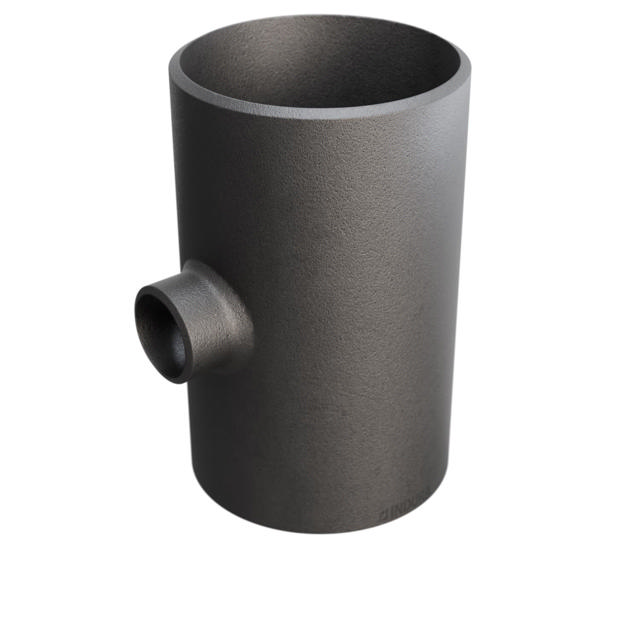 Butt-Weld Fitting, Kohlenstoffstahl, EN10253-2, T:A, T-Stück, 219,1/76,1, P235GH-TC1, 1.0345