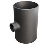 Butt-Weld Fitting, Carbon, EN10253-2, T:A, Tee, 323.9/114.3, P235GH-TC1, 1.0345