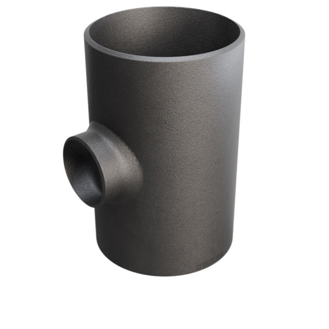 Butt-Weld Fitting, Stal węglowa, EN10253-2, T:A, Trójnik, 355,6/168,3, P235GH-TC1, 1.0345