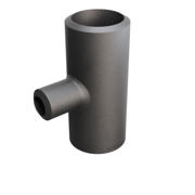 Butt-Weld Fitting, Sort, EN10253-2, T:A, Tee, 42,4/21,3, P235GH-TC1, 1.0345