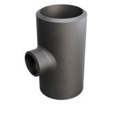 Butt-Weld Fitting, Stal węglowa, EN10253-2, T:A, Trójnik, 114,3/60,3, P235GH-TC1, 1.0345