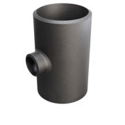 Butt-Weld Fitting, Stal węglowa, EN10253-2, T:A, Trójnik, 219,1/88,9, P235GH-TC1, 1.0345
