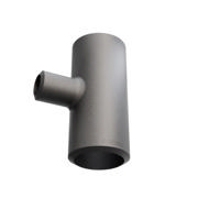 Butt-Weld Fitting, Kohlenstoffstahl, EN10253-2, T:A, T-Stück, 42,4/21,3, P235GH-TC1, 1.0345