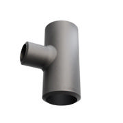 Butt-Weld Fitting, Stal węglowa, EN10253-2, T:A, Trójnik, 42,4/26,9, P235GH-TC1, 1.0345