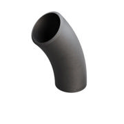 Butt-Weld Fitting, Carbon, ASME B16.9, Butt Weld Elbow, 2", A-234 WPB
