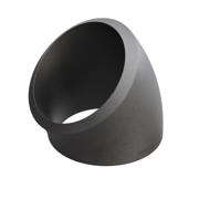 Butt-Weld Fitting, Stal węglowa, ASME B16.9, Kolano do spawania, 1 1/2", A-234 WPB