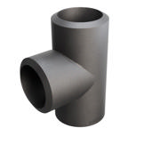 Butt-Weld Fitting, Sort, ASME B16.9, Tee, 3/4"/3/4", A-234 WPB