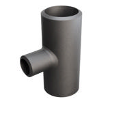 Butt-Weld Fitting, Sort, ASME B16.9, Tee, 1 1/4"/1/2", A-234 WPB