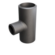 Butt-Weld Fitting, Stal węglowa, ASME B16.9, Trójnik, 1 1/4"/3/4", A-234 WPB