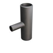 Butt-Weld Fitting, Kohlenstoffstahl, ASME B16.9, T-Stück, 1 1/2"/1/2", A-234 WPB