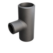 Butt-Weld Fitting, Kohlenstoffstahl, ASME B16.9, T-Stück, 1 1/2"/1", A-234 WPB