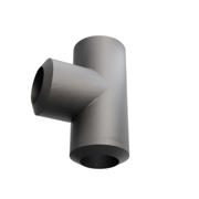 Butt-Weld Fitting, Carbon, ASME B16.9, Tee, 1/2"/1/2", A-234 WPB